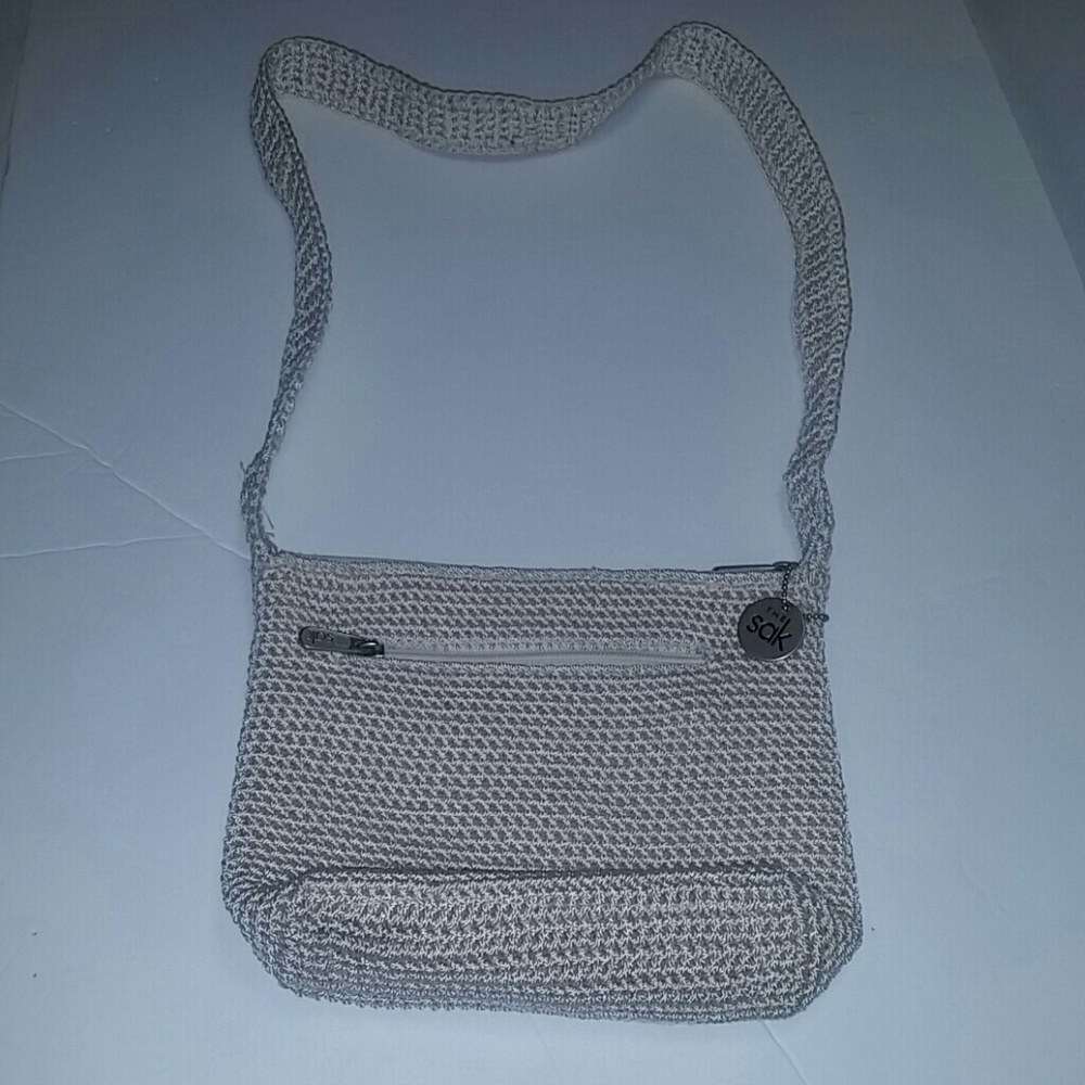 The sak mini cream crossbody purse